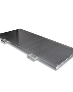 Dirt plate 1000lg rod-/curve-conv 350/4750